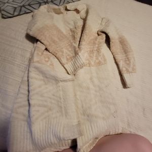 Long cozy cardigan
